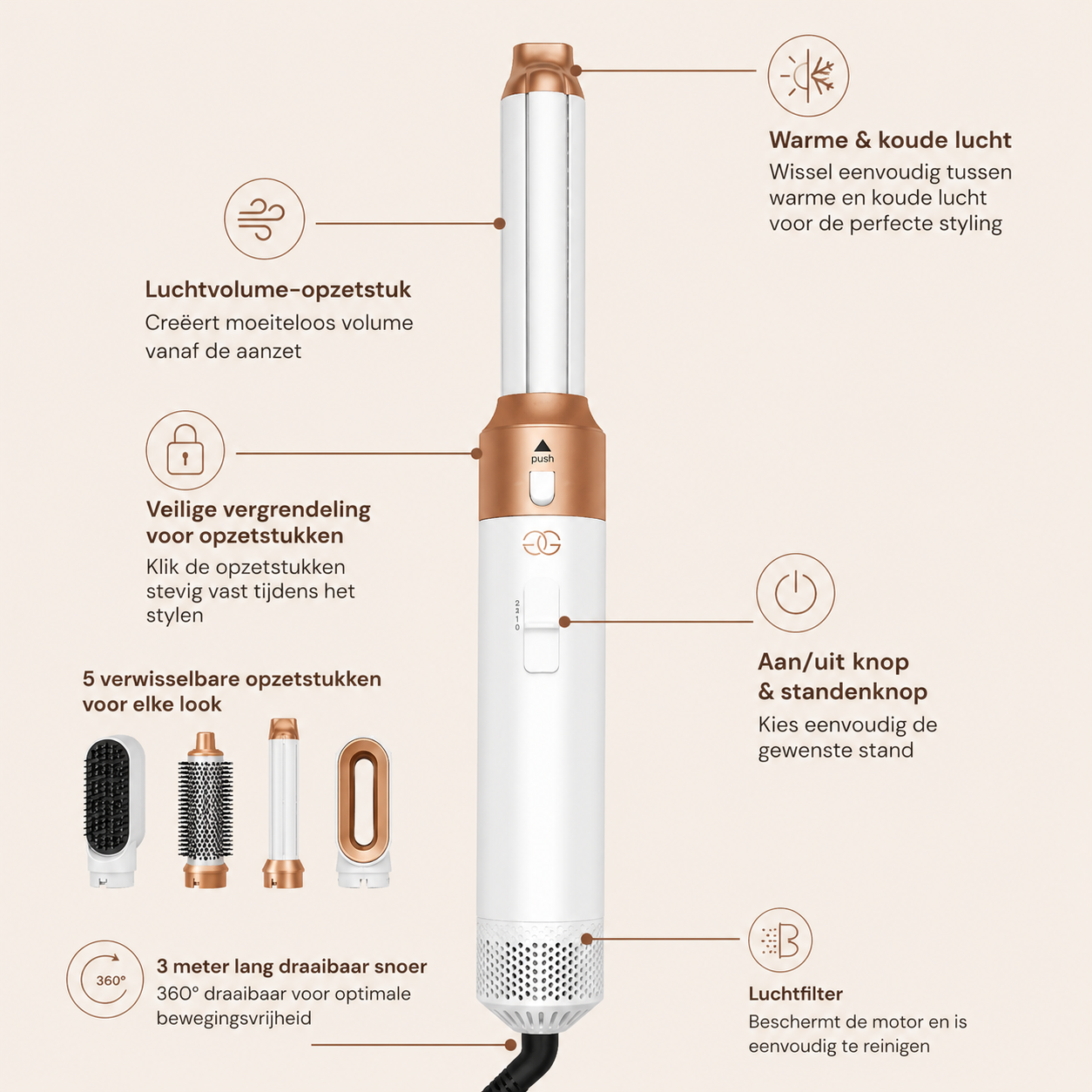 AirLuxe 5-in-1 Multi Styler