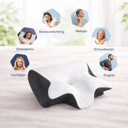ErgoKussen – Ergonomisch Slaapkussen met Nekondersteuning